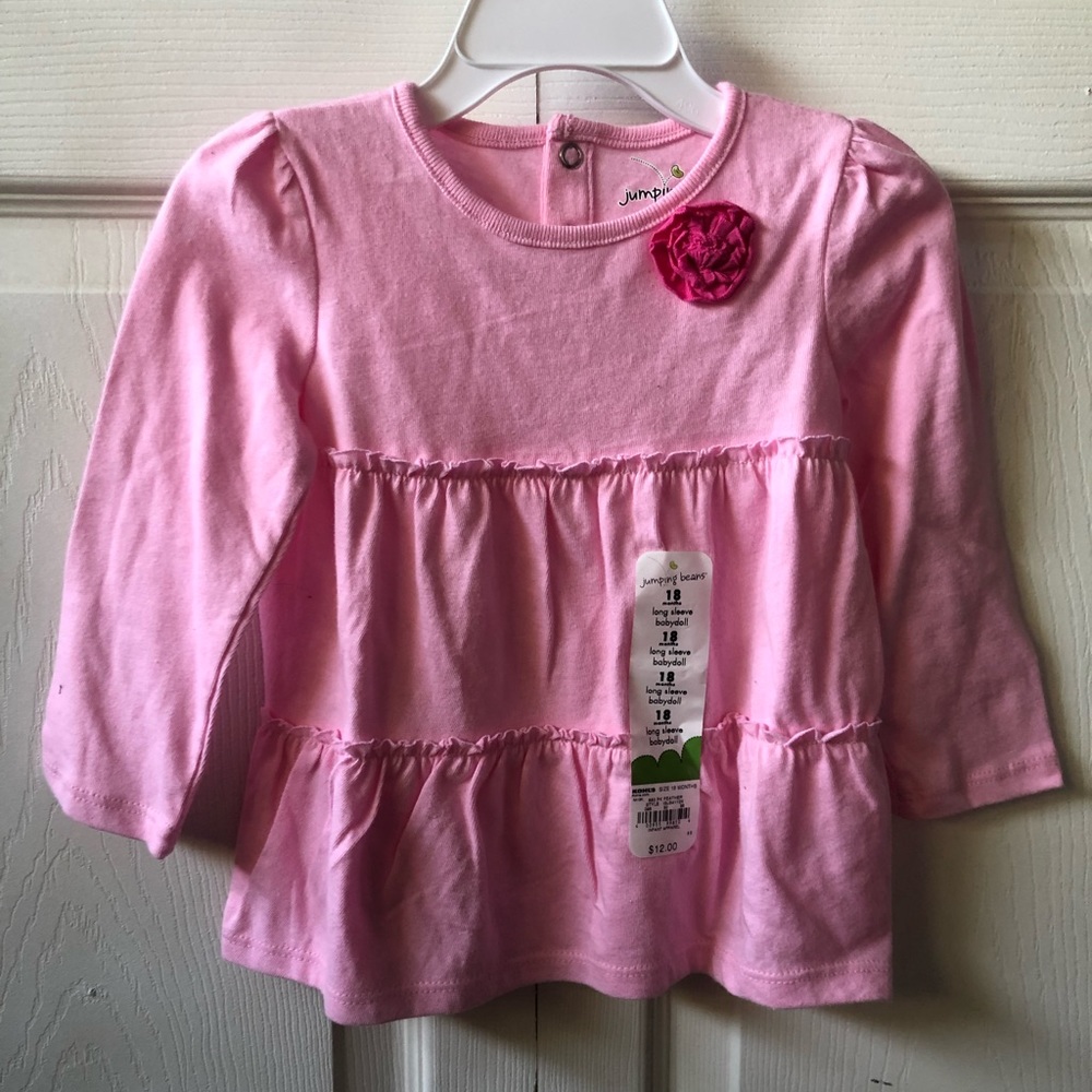 Long Sleeve Baby Doll Top